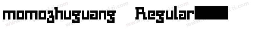 momozhuguang Regular字体转换